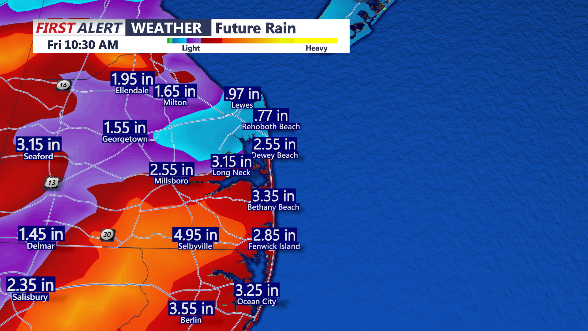 RAIN AMOUNTS